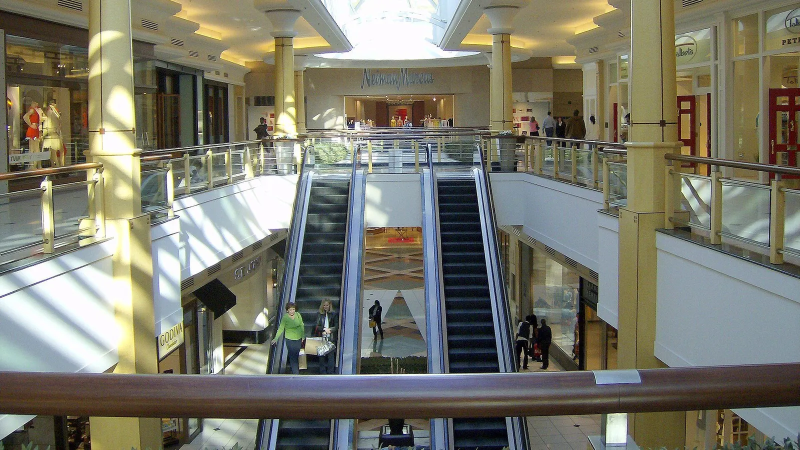 View of the Big Beaver Road corporate corridor and Somerset Collection area in Troy, Michigan